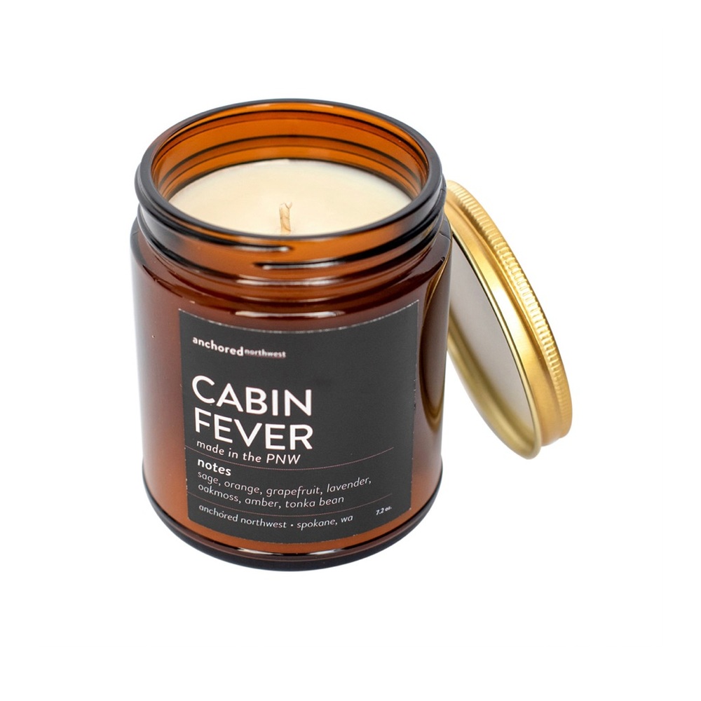 Anchored NW candle Cabin Fever!